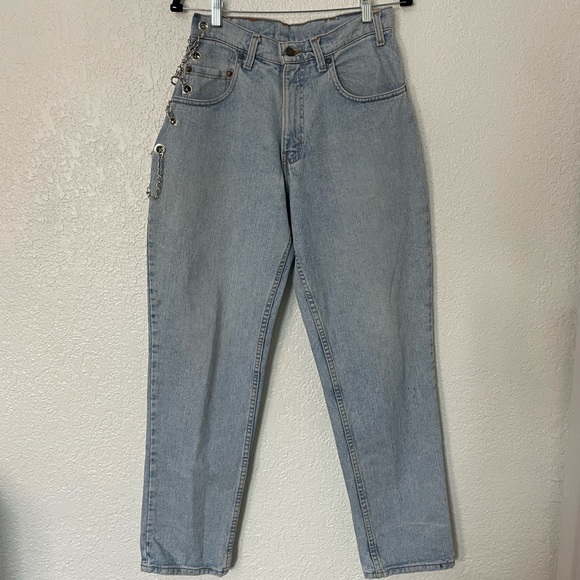 Custom vintage Levi’s 545 chain side jeans🌟 - Picture 2 of 12